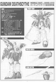 1/100 HG 高达W模型系列 XXXG-01D 死神高达-资料图