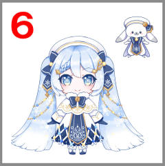 粘土人 #1539 初音未来 雪初音 2021 Glowing Snow Ver.-资料图