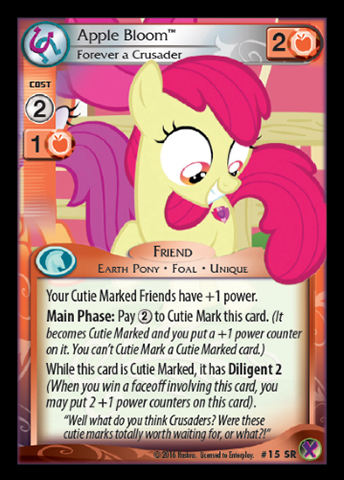 Apple Bloom, Forever a Crusader