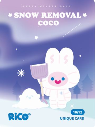 coco爱铲雪星卡