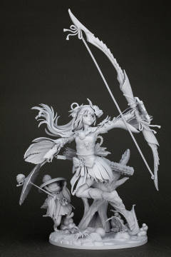 アイルー 猎人 Mitsune Series Josei Gunner-资料图