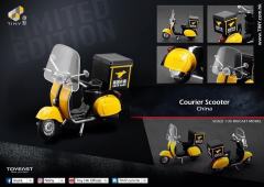 TINY微影 上海玩具展限定 美团外卖电动车 电瓶车