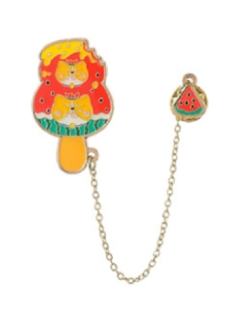 夏日西瓜柯基雪糕徽章