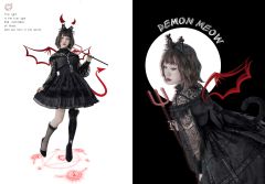 恶魔喵/天使喵 jsk-资料图