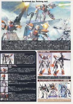 1/100 高达SEED DESTINY模型系列 LR-GAT-X102 暴雨决斗高达-资料图