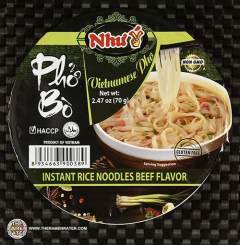 Vietnamese Pho Instant Rice Noodles Beef Flavor