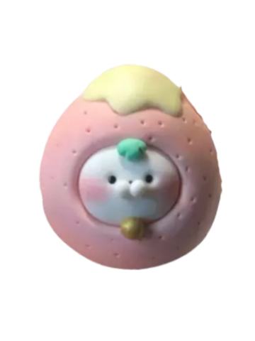 莓你不行-粉色大眼草莓