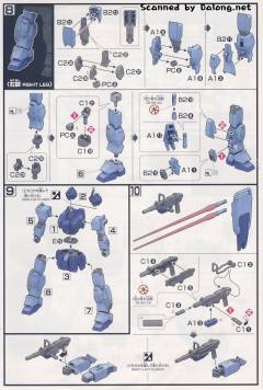 HGUC RX-79BD-1 蓝色命运一号机 进化 Ver.-资料图