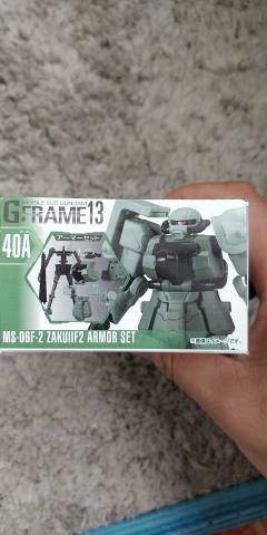 GFrame第13弹 40A 扎古ⅡF2型 吉翁式样 装甲套装-资料图