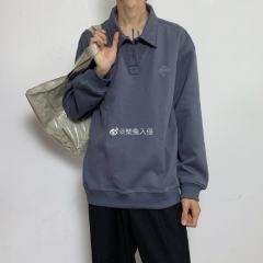 刺绣五色polo卫衣-资料图
