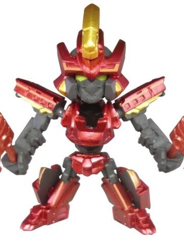 Shinkansen Henkei Robo Shinkalion Gacha Figure Oretachi no Shinka! Hen Black Shinkalion Kurenai