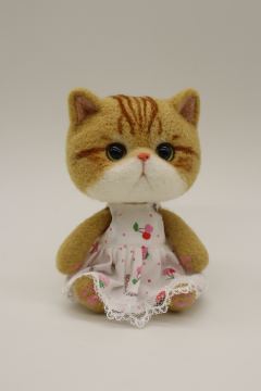 穿裙子的猫-资料图