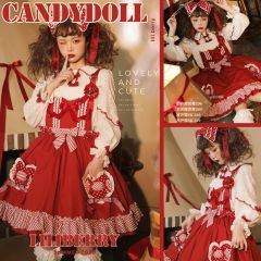 candy doll 背带裙-资料图