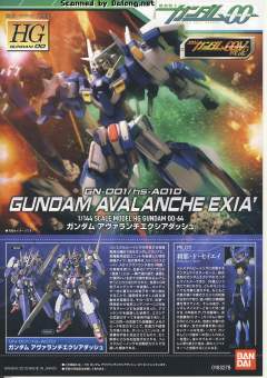 HG00 GN-001/hs-A01 雪崩型能天使高达/突进式-资料图