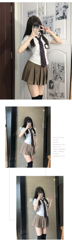 收腰衬衫-资料图