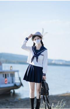 白身绀色领一本·套装-资料图