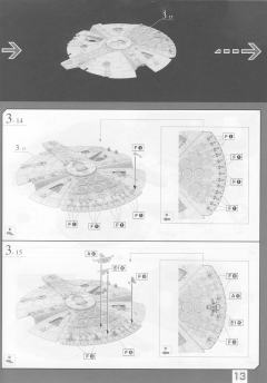 Spacecrafts & Vehicles 1/144 千年隼（原力觉醒版）-资料图