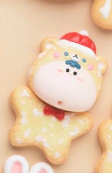 旺童雪饼-雪饼熊