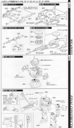 PG MS-06S 指挥官用型扎古II 夏亚・阿兹纳布尔机-资料图