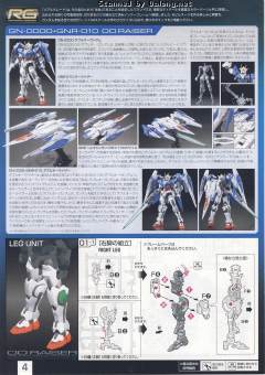 RG GN-0000+GNR-010 00强化模组 GN-0000 00高达 GNR-010 0强化战机 Trans-Am 模式-资料图
