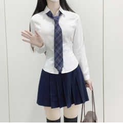 收腰衬衫-资料图