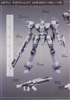 Variable Infinity Aspina 白色闪光 Armored Core 4 Ver.-资料图