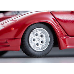 多美卡TLV系列 LV-N 兰博基尼 Countach 25周年版 红色-资料图