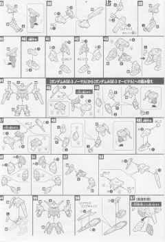 SD高达 BB战士 AGE-3 高达AGE-3 基本型-资料图