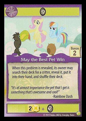 May the Best Pet Win