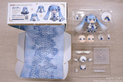 粘土人 #1539 初音未来 雪初音 2021 Glowing Snow Ver.-资料图