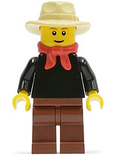 Gold Prospector - Male, Reddish Brown Eyebrows