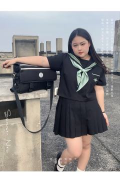 薄荷奶绿·水手服-资料图