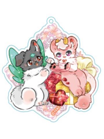 荔枝&壮壮-爱的礼物系列挂件
