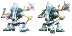 Dragon Quest Monster Gallery Mini - Battle Road Selection 2 超级杀戮机器 Metallic-资料图