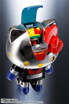 Hello Kitty Mazinger Z color-资料图