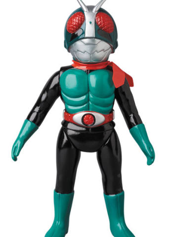 Toei Retro Sofubi Collection 假面骑士2号 (New Color) Middle Size