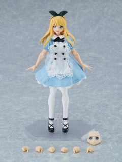 figma#598 女性素体（爱莉丝）和 连身裙+围裙装-资料图