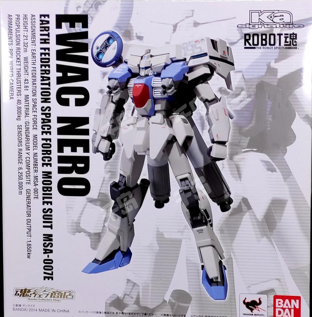 VF7502 中古 ROBOT魂 EWAC NERO MSA-007E 中古フィギュア ROBOT魂 ＜SIDE MS＞ MSA-007E EWACネロ