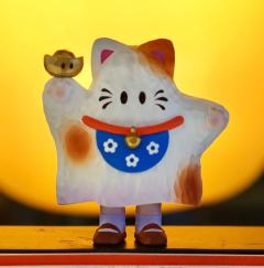 mini仿木雕招财YOYO-资料图