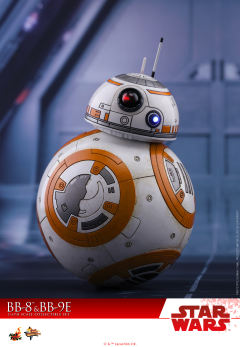 1:6比例珍藏人偶套装 BB-9E及BB-8-资料图