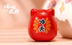 喵喵达摩-福气冲天-资料图