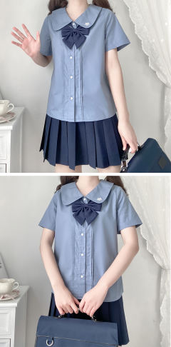 小菱女子中学·衬衫-资料图