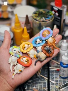 【大怪动物园·喵喵獭】VOL.1伊丽莎白圈盲盒