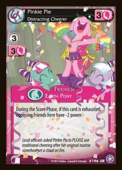 Pinkie Pie, Distracting Cheerer