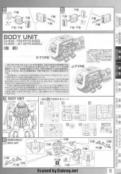 MG MS-06F 扎古Ⅱ MS-06J 陆战型扎古Ⅱ Ver.一年战争-资料图