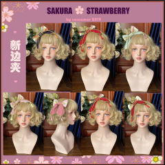 樱花草莓 边夹