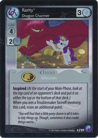 Rarity, Dragon Charmer