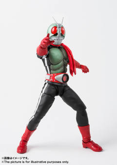 SHF 真骨雕 假面骑士新2号-资料图