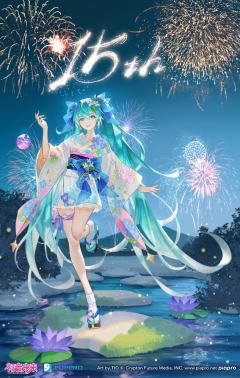 F:Nex 初音未来 夏日花火-资料图