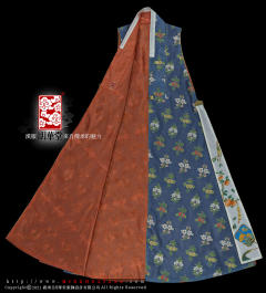 四季花卉遍地开妆花纱褙心-资料图